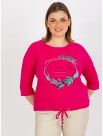 Dámska blúzka RV BZ 8458.01P fuchsiová - FPrice Dámska blúzka RV BZ 8458.01P fuchsiová - FPrice