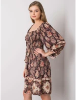 TW SK BI H3748 šaty.22X tmavo hnedá TW SK BI H3748 šaty.22X tmavo hnedá