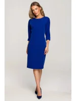 Dámske šaty S324 kráľovská modrá - štýlové