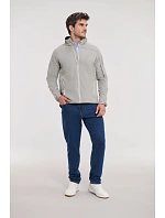 Russell Athletic 410M Pánska 3-vrstvová softshellová bunda Bionic 10.410M, farba iron grey