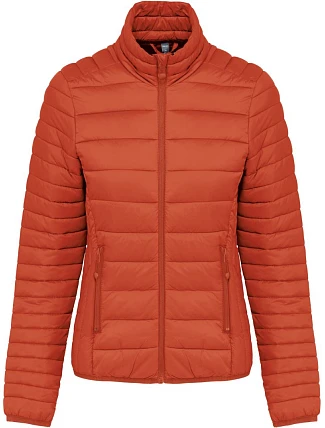 Kariban K 6121 Ľahká dámska prešívaná bunda 20.6121 burnt ochre