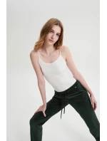 Vamp - Zamatové nohavice s vysokým pásom 21192 - Vamp Vamp - Zamatové nohavice s vysokým pásom 21192 - Vamp