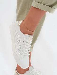Dámske tenisky z eko kože Big Star TT274020 White