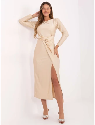 Šaty IT SK 21609.83 svetlo béžová