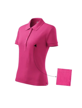 Polokošeľa Malfini Cotton W MLI-21340 fialová červená