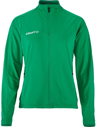 Craft Teamwear Evolve 2.0 Full Zip Jacket W Dámska tréningová bunda 82.4760 team green Craft Teamwear Evolve 2.0 Full Zip Jacket W Dámska tréningová bunda 82.4760 team green
