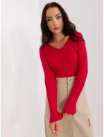 PM SW PM1088 Sveter.25 červená