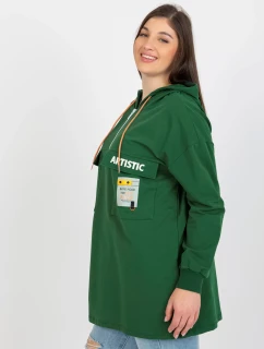 Mikina RV BL 8258.34 tmavo zelená