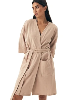 Dámsky župan 42779 Nilsa beige - HENDERSON