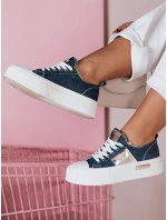 Dámske tenisky na platforme TRENDIS denim FashionStreet ZY0678