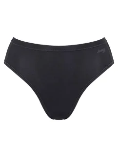 Dámske bavlnené nohavičky GO Daily Tai - BLACK - black 0004 - SLOGGI