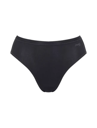 Dámske bavlnené nohavičky GO Daily Tai - BLACK - black 0004 - SLOGGI Dámske bavlnené nohavičky GO Daily Tai - BLACK - black 0004 - SLOGGI