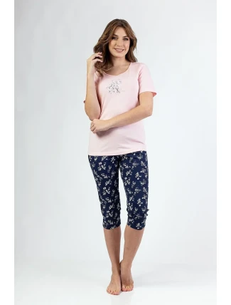 Regina 700 cr/r M-XL W25 dámske pyžamo Regina 700 cr/r M-XL W25 dámske pyžamo