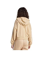 Dámska mikina Essentials French Terry Quarter Zip Hoodie beige JX7676