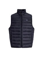 Jack&Jones pánska vesta bez rukávov JJEBRADLEY LIGHT BODYWARMER COLLAR NOO 12280973 BLACK Jack&Jones pánska vesta bez rukávov JJEBRADLEY LIGHT BODYWARMER COLLAR NOO 12280973 BLACK