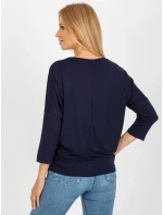 Blúzka RV BZ 7663.05 tmavomodrá Blúzka RV BZ 7663.05 tmavomodrá