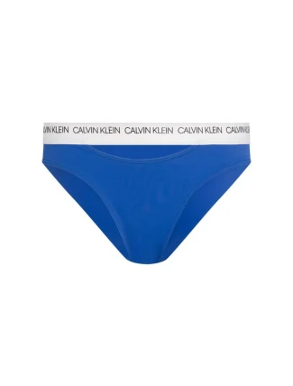 Spodný diel plaviek KW0KW00658-CHQ modrobiela - Calvin Klein Spodný diel plaviek KW0KW00658-CHQ modrobiela - Calvin Klein
