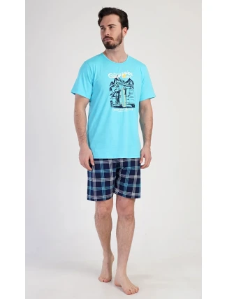 Pánske pyžamové šortky California - Vienetta