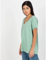 Tričko RV TS 4832.47P tmavohnedé Tričko RV TS 4832.47P tmavohnedé