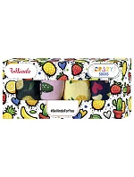 Darčeková krabička so 4 pármi zábavných bláznivých ponožiek CRAZY SOCKS BOX – BELLINDA – zelená Darčeková krabička so 4 pármi zábavných bláznivých ponožiek CRAZY SOCKS BOX – BELLINDA – zelená