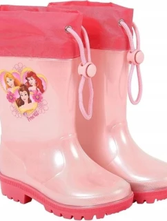 Perletti Disney Princesses Detské čižmy do dažďa pre dievčatá