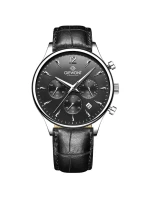 Pánske hodinky Giewont Chronograph Sapphire Black Silver GW6310-A2 Pánske hodinky Giewont Chronograph Sapphire Black Silver GW6310-A2