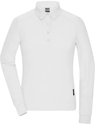 Daiber JN 1841 Dámske pracovné polo tričko s dlhým rukávom z piké 02.1841 biele Daiber JN 1841 Dámske pracovné polo tričko s dlhým rukávom z piké 02.1841 biele