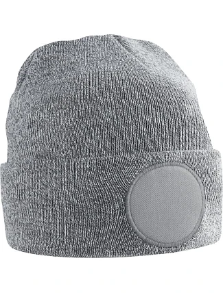 Beechfield B 446 Čiapka s kruhovou nášivkou 53.0446 heather grey Beechfield B 446 Čiapka s kruhovou nášivkou 53.0446 heather grey