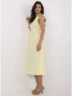 Šaty MI SK 122126.77 svetložltá Šaty MI SK 122126.77 svetložltá