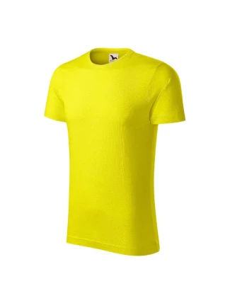 Malfini Native (GOTS) M MLI-17396 citrónová košeľa