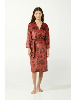 Vamp - Zamatový župan s ľaliami 21153 - Vamp