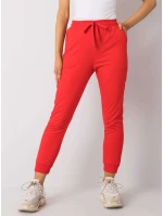 TO DR 1601003 tepláky.24 červená