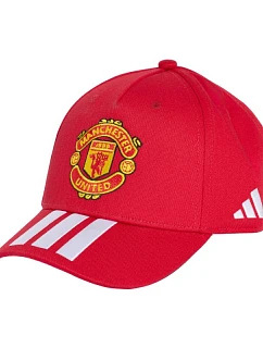 Detská čiapka adidas Manchester United, červeno-biela, KT0655