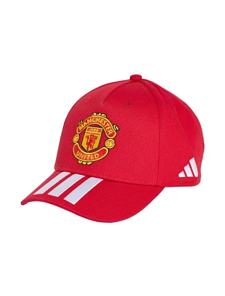 Detská čiapka adidas Manchester United, červeno-biela, KT0655 Detská čiapka adidas Manchester United, červeno-biela, KT0655