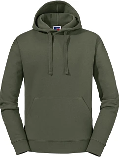 Russell Athletic 265M Pánska mikina s kapucňou „Authentic“ 10.265M olivová
