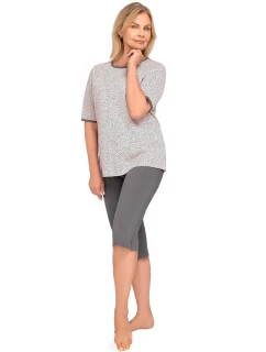 Martel 268 Aneta I cr/r M-3XL dámske pyžamo