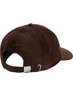 Beechfield B 682 6-panelová čiapka s výložkou „Heritage Cord Cap“ 53.0682 hnedá