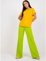 Tričko RV TS 4662.86 tmavo žltá