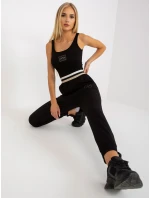 Tepláky TW DR OB030.57 čierna