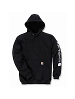 Mikina Carhartt Mid Signature Sleeve Logo Black Mikina Carhartt Mid Signature Sleeve Logo Black