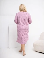 DU KN nočná košeľa FP 607.04P tmavoružová DU KN nočná košeľa FP 607.04P tmavoružová