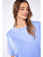 Dámske tričko s krátkym rukávom Monnari blue