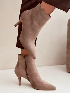 Boty na podpatku  model 232637 Step in style