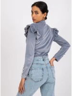 Blúzka DHJ BZ 6533A.44P sivá Blúzka DHJ BZ 6533A.44P sivá