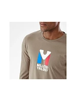 Pánske tričko MILLET M CHAMONIX TRI TS LS, hnedé Pánske tričko MILLET M CHAMONIX TRI TS LS, hnedé