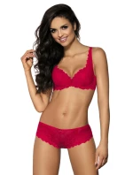 NOHAVIČKY F-053/54/2 CARMELA ČERVENÁ