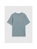 Chlapčenské tričko oversize s potlačou 4F 4FJWSS25TTSHM1914-46S