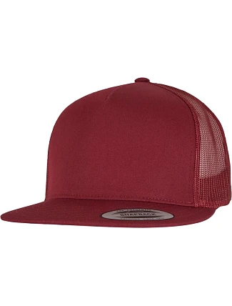 Flexfit 6006 5-panelová čiapka typu Trucker 55.6006 bordová Flexfit 6006 5-panelová čiapka typu Trucker 55.6006 bordová