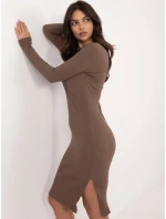 Šaty RV SK 9956.45 hnedé Šaty RV SK 9956.45 hnedé