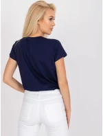 Tričko RV TS 4832.02P tmavomodré